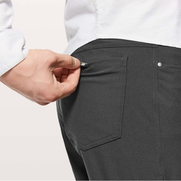 Lululemon Men's ABC Pant Classic in Obsidian size 28 - Picture 5 of 12